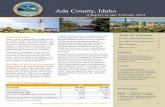 Ada County, Idaho Citizen...all the services provided by Ada County are mandated by Federal or State government via statute or constitutional provision. Ada