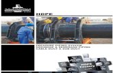 HDPE - nicbm. · PDF fileHDPE HDPE y Since 2002 HDPE r ge ter System HDPE or Cold ter y & tion HDPE or ble Duct HDPE or Sea ter e HDPE or Gas tion et ps Manholes. NIC Products HDPE