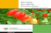 Healthy Seedling Production - World Vegetable · PDF file2 T he production of good quality vegetable seedlings is essential for improving yields and getting quality produce. In most