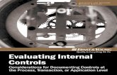 Evaluating Internal Controls - SOXRightsoxright.com/downloads/EY2EvaluatingInternalControls.pdf · in evaluating internal controls. ... Transaction, or Application Level Significant