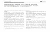 Clinical outcome and safety study of a newly developed ... · PDF fileinstrumented French-door cervical laminoplasty technique ... for treatment of ... of a newly developed instrumented