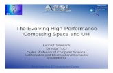The Evolving High-Performance Computing Space and UHjohnsson/Talks/Research_Day_2004_RS.pdf · The Evolving High-Performance Computing Space and UH ... Optical Communication costs