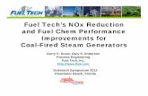 Fuel Tech’s NOx Reduction and Fuel Chem Performance Improvements for Coal-Fired ...famos.scientech.us/PDFs/2012_Symposium/Fuel_Tech_… ·  · 2012-01-30and Fuel Chem Performance