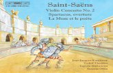 SAINT-SAËNS, Camille -  · PDF fileBIS-CD-1060 STEREO Total playing time: 54'06 SAINT-SAËNS, Camille (1835-1921) Violin Concerto No.2 in C major, Op.58 (1858) (Kalmus) 25'54