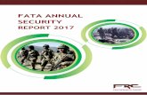 FATA ANNUAL SECURITY - frc.org.pkfrc.org.pk/wp-content/uploads/2018/01/Final-Security-Report-2017... · This report is the result of regular monitoring of terrorist and counter-terrorist
