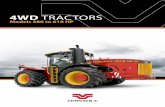 4WD TRACTORS - Versatile tractors include the features most requested by farmers with additional options available to customize the tractor for the needs of any farm.