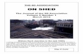 ON SHED - Microsoftbtckstorage.blob.core.windows.net/site3376/On Shed Archive/On Shed...Welcome to the March 2012 edition of On Shed. ... Brush diesel. The 22-hour journey (interrupted