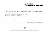Report on FInES Cluster Activities - epes-project.eu on FInES Cluster Activities ... (LCT) will be applied ... The FInES community consists of more than 950 stakehold-ers (users, ...