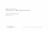 Harlem Renaissance - bso. · PDF fileThe man who composed the immortal “St. Louis Blues,” written in 1914, ... became part of the artistic tradition of the Harlem Renaissance,