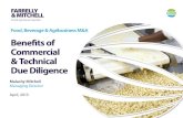 Food, Beverage & Agribusiness M&A - Farrelly Mitchell · PDF filecustomers & suppliers Review of business plans, financial forecasts ... Food, Beverage & Agribusiness: Commercial &