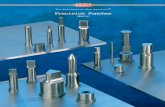 DANLY Punches Catalog · PDF fileing the surface hardness of the punch. •This low cost process increases punch life for most applications. •Particularly well-suited for punching