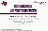 Mahmoud M. El-Halwagi - Carnegie Mellon Universitycepac.cheme.cmu.edu/pasilectures/Slides_PASI_El-Halwagi.pdf · Reactor Decanter Scrubber Distillation ... Liquid Fuels Pyrolysis