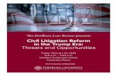 Civil Litigation Reform in the Trump Era: Threats and ... · PDF fileaction rule reform has been almost entirely driven by ... Michael Perino & Charles Silver, ... 2016/09/16/us/politics/donald-trump-economy-speech