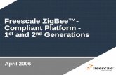 Freescale ZigBee™- Compliant Platform - 1st and 2nd ... Sheets/Freescale Semi/ZigBee... · Multi-Offering Approach with 802.15.4 / ZigBee APS P31 ... ANSI C Source Code Provided