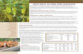 FIELD PEAS AS FEED FOR LIVESTOCK - …resources\691\npga-feeding-brochure-9...FIELD PEAS AS FEED FOR LIVESTOCK An incredible new feed grain has recently been recognized for it’s