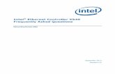 Intel® Ethernet Controller X540 Frequently Asked Questions · PDF fileIntel® Ethernet Controller X540 Frequently Asked Questions . ... 2.18 Does Intel provide design review ... Intel®