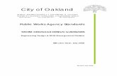 City of Oakland - Building in Californiabuildingincalifornia.com/.../12/StormDrainageGuidelines.pdfCity Of Oakland Storm Drainage Design Guidelines July 2006 - 2- CITY OF OAKLAND DALZIEL