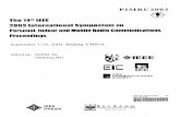 th IEEE 2003 International Symposium on Personal Indoor ... · PDF file2003 International Symposium on Personal Indoor and Mobile Radio Communications Proceedings ... A New Measurement-Based