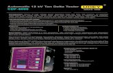 Tan Delta tester · PDF file · 2015-05-23Automatic 12 kV Tan Delta Tester CDF-6000 Introduction: Failure of high voltage power apparatus costs lost time, lost revenue, un expected