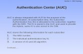 Authentication Center (AUC) - Discount Coupons Center (AUC) ... bandwidth being wasted across both the Abis (BTS-BSC) and A (BSC-MSC) interface. Case 2, TRAU at BSC: If the TRAU …