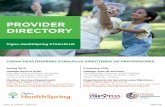 PROVIDER DIRECTORY - Cigna · PDF fileProvider Directory for a listing of providers in your area. ... which is the last section of the directory. 2. Find the doctor by last name and