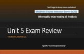 Unit%5%Exam%Review - mccord.cm.utexas.edumccord.cm.utexas.edu/courses/fall2017/ch301/reviews/CH301-Unit5... · Unit%5%Exam%Review THERMODYNAMICS Don’t&forget&to&do&my&course&evaluation!