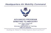 Headquarters Air Mobility Commandproceedings.ndia.org/41A0/AMC_Briefing.pdf · Headquarters Air Mobility Command ... Contract Ends 2007 2009 2009 2007 2009 ATS Contractor Boeing FSSC