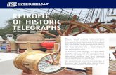 RETROFIT OF HISTORIC TELEGRAPHS -  · PDF fileRETROFIT OF HISTORIC TELEGRAPHS On a ship, ... and the propeller pitch that is to be set. ... deck did not come on board