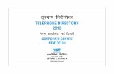 TELEPHONE DIRECTORY 2013 - management.ind.inmanagement.ind.in/forum/attachments/f2/25697d... · telephone directory 2013 ntpc limited corporate centre new delhi. ... ntpc bhawan,