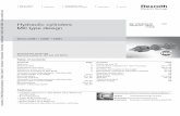 RE 17329 2007-10 - CMA/Flodyne/Hydradyne PDFs/BRH CYL/Rexroth... · Overview of mounting elements, ... Rexroth cylinders fulfill the reliability recommendations for in- ... the optimum