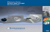 Models QEM and QEP - · PDF fileModels QEM and QEP plenum fans are designed and engineered to provide superior performance and reliability ... A permanent record of this test is kept