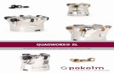 quadworx® xl - Strona główna - MS SPINEX · PDF fileinserts of quality P25 and K10 with a PVTi-coa-ting are available. inserts with chip groove For efficient machining of steel,