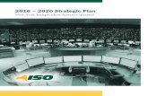 2016 – 2020 Strategic Plan - · PDF fileii NYISO 2016-2020 Strategic Plan Since the inception of New York’s competitive market... NYIS has achieved $6.4 billion in reduced fuel