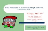 Sleepy Hollow High School - sch · PDF fileAt Sleepy Hollow High School The Keys to Being Successful ... Individualized college preparation: ... Co-teaching and inclusion