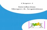 Introduction: Mergers & Acquisitions - INFLIBNETshodhganga.inflibnet.ac.in/bitstream/10603/117606/9/09_chapter 1.pdf · Chapter-1 Introduction: Mergers and Acquisitions Page 1 CHAPTER