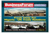Nigerian London BUSINESS · PDF filethe SME sector and facilitation of access to the regional markets ... Nigeria s trade policy bank and export credit agency ... Nigerian London Business