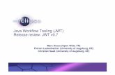 Java Workflow Tooling (JWT) Release review: JWT v0wiki.eclipse.org/images/1/12/JWT_Release_Review_0_7.… ·  · 2009-12-21Java Workflow Tooling (JWT) Release review: JWT v0.7 ©