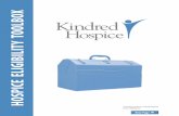 HOSPICE ELIGIBILITY TOOLBOX - …. Definition Table of Contents As part of its Conditions of Participation, CMS addresses eligibility for the Medicare Hospice Benefit in §418.20: