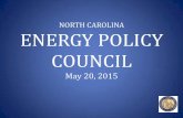 NORTH CAROLINA ENERGY POLICY COUNCIL · PDF fileLandfill Gas to Energy Harvesting methane gas from landfills to provide clean, safe energy for local communities. Landfill Gas to Energy