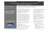 Hoshin Hacking White Paper - Business Centered …bclearning.com/.../uploads/2016/11/Hoshin-Hacking-White-Paper.pdf · Strategic Planning Using Hoshin Kanri Hoshin Hacking: Six Strategic