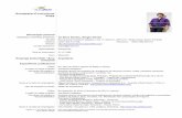 Europass-Curriculum Vitae - Ordem dos Arquitectos, · PDF file · 2011-11-15International House de Aveiro ... Light Painting, Light Writing, Zooming, Flash à 2“ Cortina ... Auto-avaliaçªo