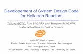 Developement of System Design Code for Heliotron Reactorsaries.ucsd.edu/LIB/MEETINGS/0903-USJ-PPS/0903-JUS-Goto.pdf · Developement of System Design Code for Heliotron Reactors Takuya