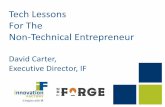 Tech Lessons For The Non-Technical Entrepreneurinnovationfactory.ca/wp-content/uploads/2016/01/Tech-Lessons-for... · company - tactics, strategies, CRM, ... follow-up/engagement