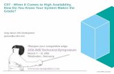 C07 - When It Comes to High Availability, How Do You Know ... · PDF fileAgenda 3 Taking advantage of the dynamic capabilities IMS can improve availability and allow you to be more