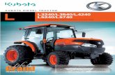 KUBOTA DIESEL TRACTOR L L3240 L5240 L3540 L5740 · PDF filemore gradual response, as used for turf work, set the dial to SLOW. When your preferred response speed has been selected,