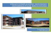 UNACCOMPANIED HOUSING INFORMATION · PDF fileUNACCOMPANIED HOUSING INFORMATION BROCHURE ... Dormitory Management Phone Directory s ... Report any malfunction of the HVAC system to
