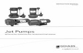 Goulds JRD Convertible Jet Pump Installation Manual.pdfJRD... · 3 SELECTING THE CORRECT JET PUMP SYSTEM It is important to determine which jet pump system you need. A jet pump is