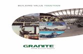 BUILDING VALUE TOGETHER - Granite Construction/media/Files/G/Granite... · Verdezyne, Inc. Celeste B. Mastin Retired Chief Executive Officer ... 2016 Results - Building Value Together