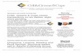 Cribb, Greene Cope Publisher Confidence Survey 2015 Greene & Cope Report... · Cribb, Greene Cope Publisher Conﬁdence Survey 2015 10/12/15, ... Cribb Greene Cope Report October,