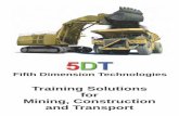 Fifth Dimension Technologies - 5DT | Training Simulators ... · PDF fileFifth Dimension Technologies Training Solutions for ... Overview Drill Rig Training Simulator ... Walk-Around